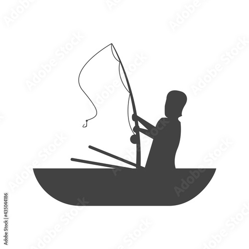 fisher silhouette icon