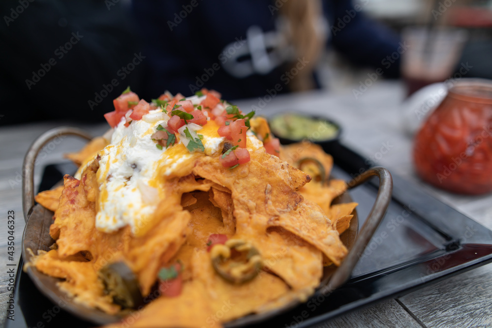 Tasty Nachos at the surf club Tasty Nachos at the surf club