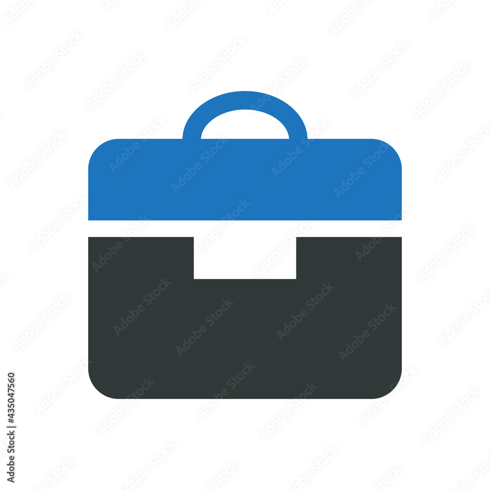 Suitcase icon vector graphic illustration Suitcase icon vector graphic illustration