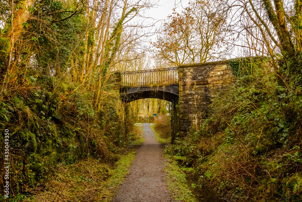 Φωτογραφία Road bridge at Lodge of Kelton over the old Paddy Line or Galloway railway line