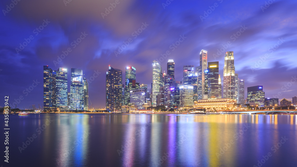 Fototapeta premium Marina Bay, Singapore