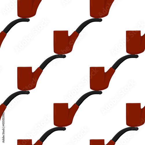 many identical seamless types smoke pipes different size for tobacco