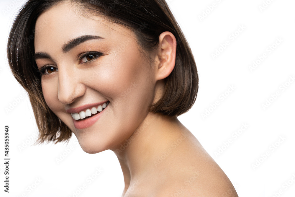 Cheerful middle eastern woman with beautiful smile Cheerful middle eastern woman with beautiful smile