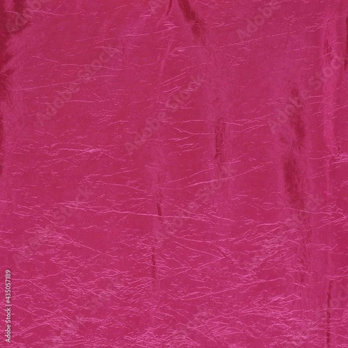 Fuchsia wrinkled wrapping paper texture for background