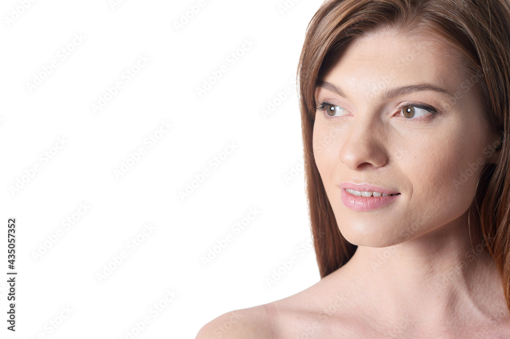 portrait of beautiful young woman