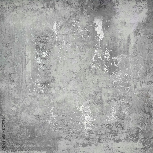 Metallic grey concrete industrial wall texture