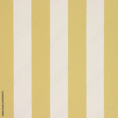 Vintage wallpaper texture with yellow and white stripes