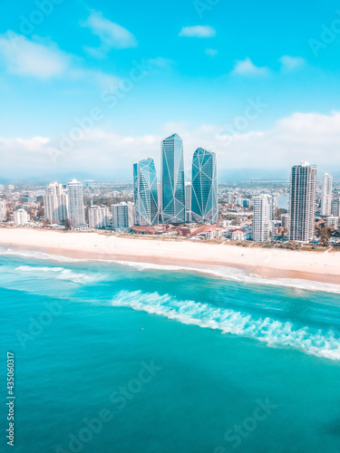 Aerial view of the Jewel buildings on the Gold Coast