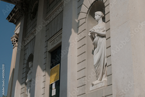 L'esterno del Tempio Voltiano di Como, Italia. photo