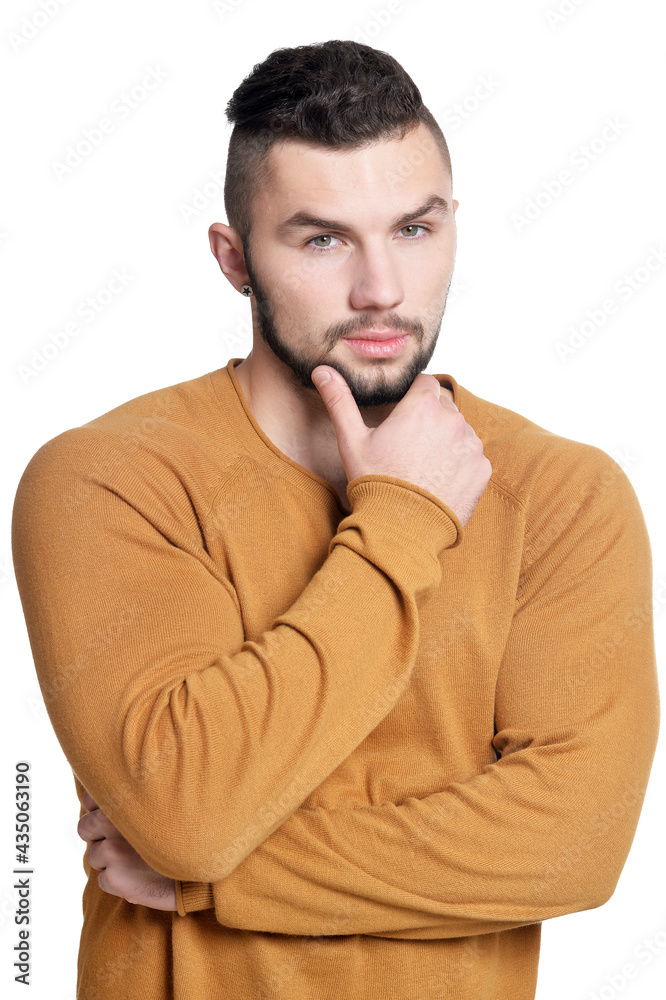 Obraz premium Portrait of handsome young man