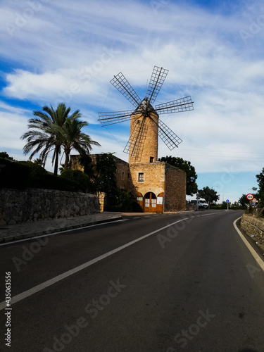 Windmill, Mallorca, Spain