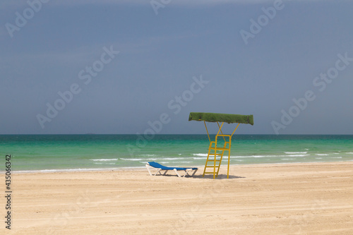 Beach. Blue sea and white sand. Summer time. Seacost © Иван Суслов