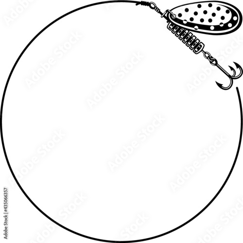 vector illustration graphic of fishing lure