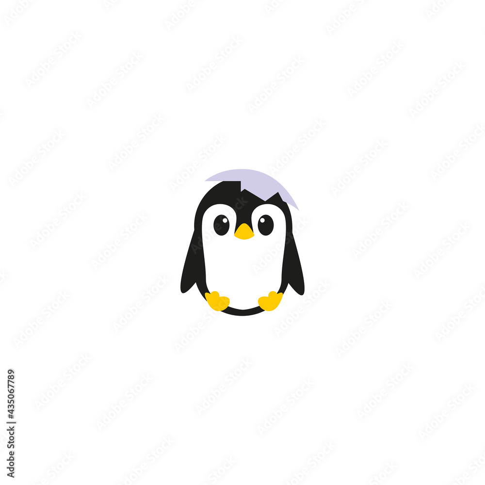 Fototapeta premium Penguin kids