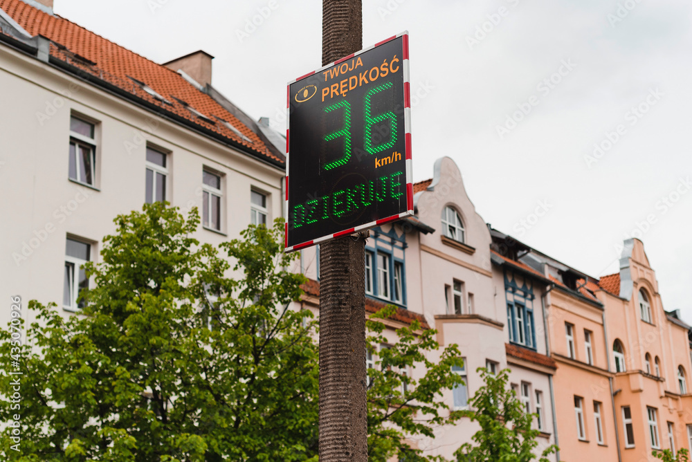 speed control radar in the city speed control radar in the city