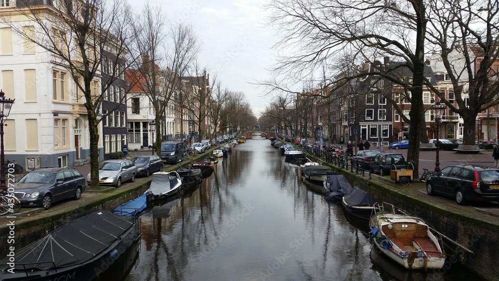 Kanal in Amsterdam/Amsterdam canal
