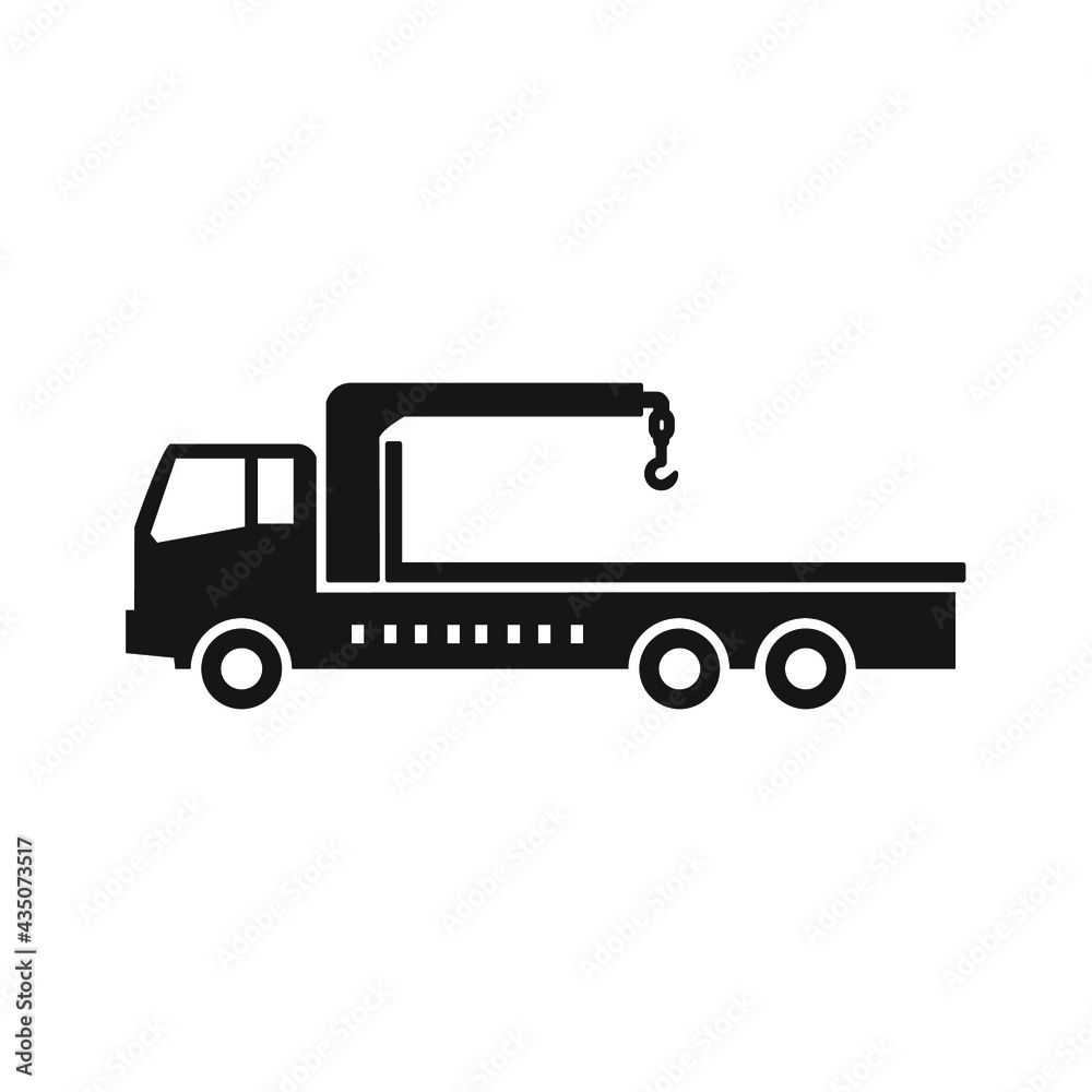 truck icons. truck symbol vector elements for infographic web.