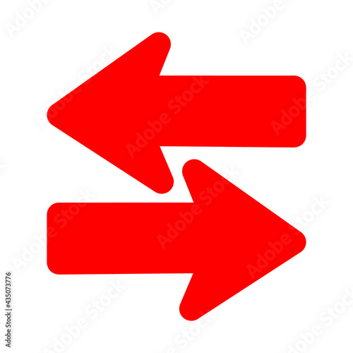 red arrow sign