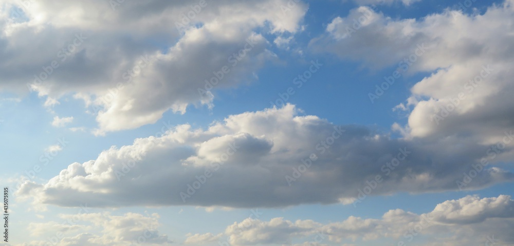 Panoramic view of clouds in the sky Panoramic view of clouds in the sky
