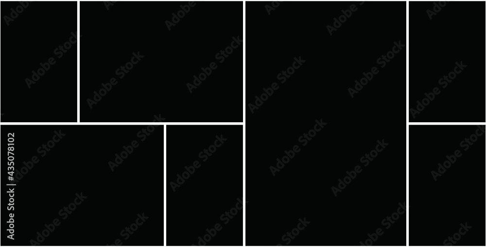 Photo frame templates collage Photo frame templates collage