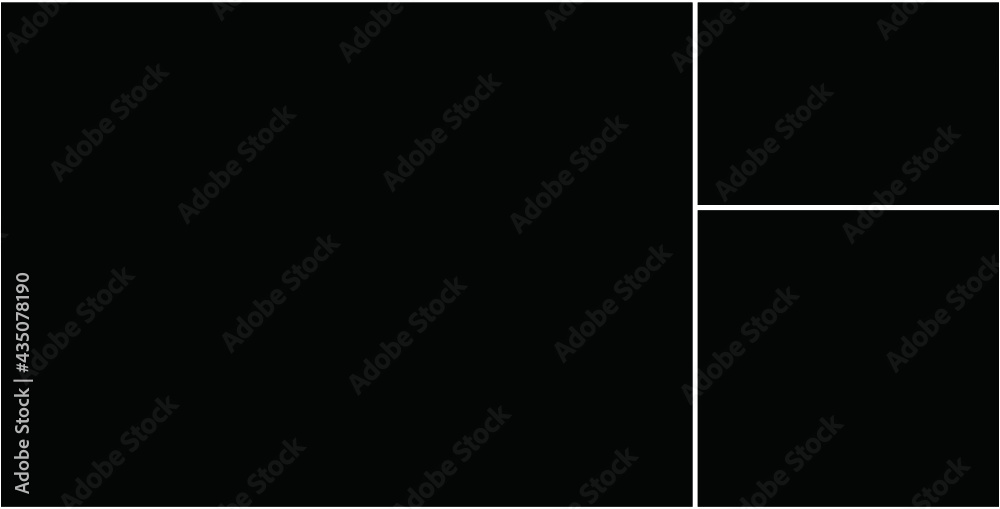 Obraz premium Photo frame templates collage