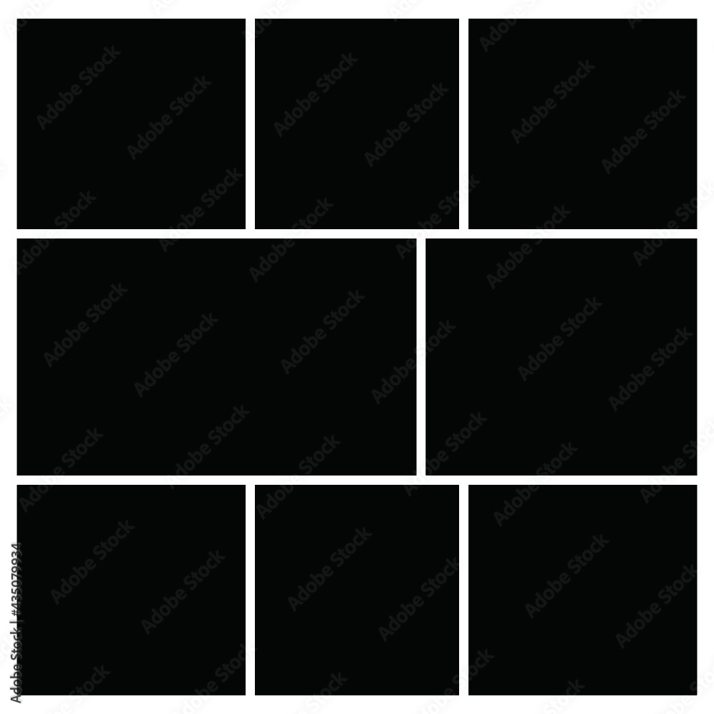 Photo frame templates collage Photo frame templates collage