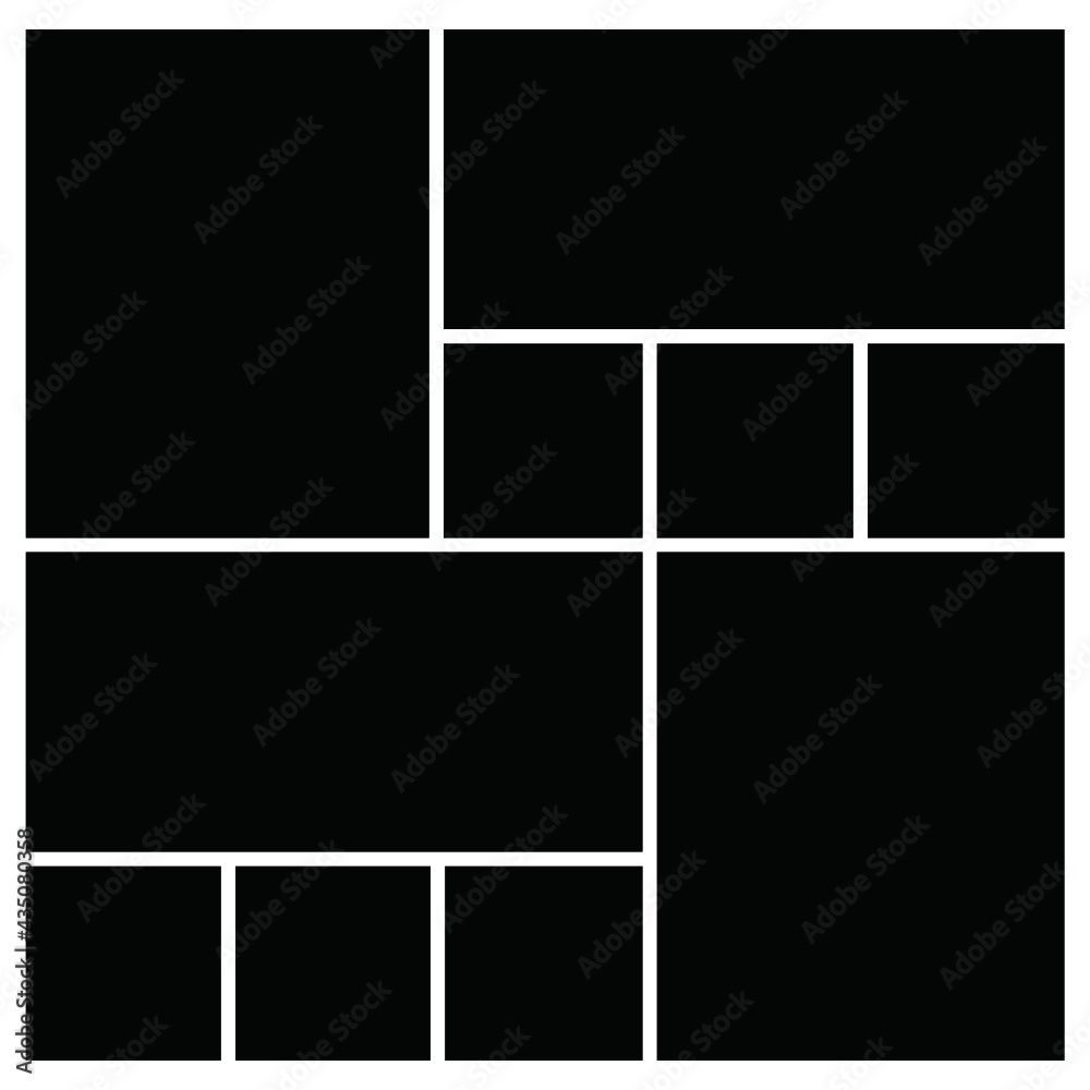 Photo frame templates collage Photo frame templates collage