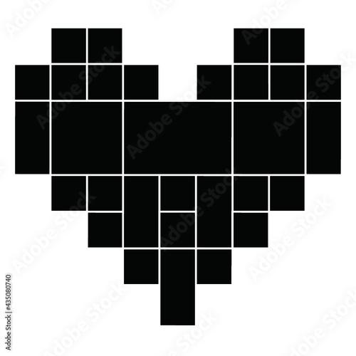 Photo frame templates collage
