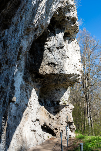 Felswand im Naturschutzgebiet St. Wendel zum Stein