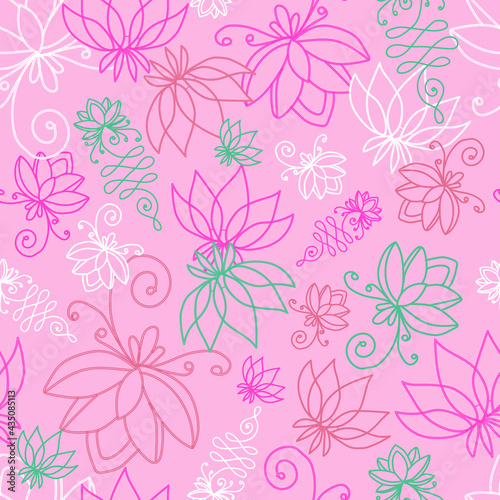 Yogate  Seamless pattern Collection 