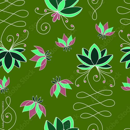 Yogate! Seamless pattern Collection 