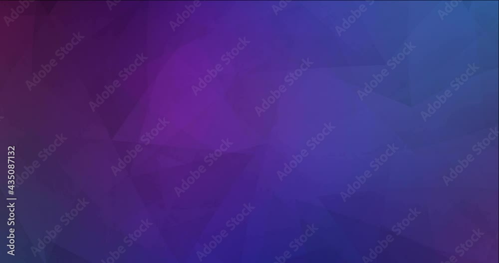 4K looping dark pink, blue polygonal video footage. High-quality clip in twirl style with gradient. Film business advertising. 4096 x 2160, 30 fps. Codec Photo JPEG.