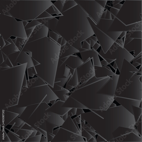 Abstract background from random disordered polygons