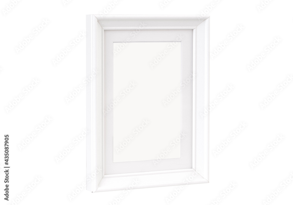 White photo frame White photo frame