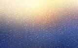 Light snow winter sky of blue yellow ombre abstract illustration. Nature empty plain background.