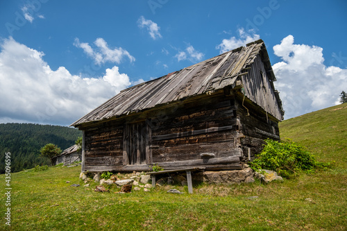old house in mountains
