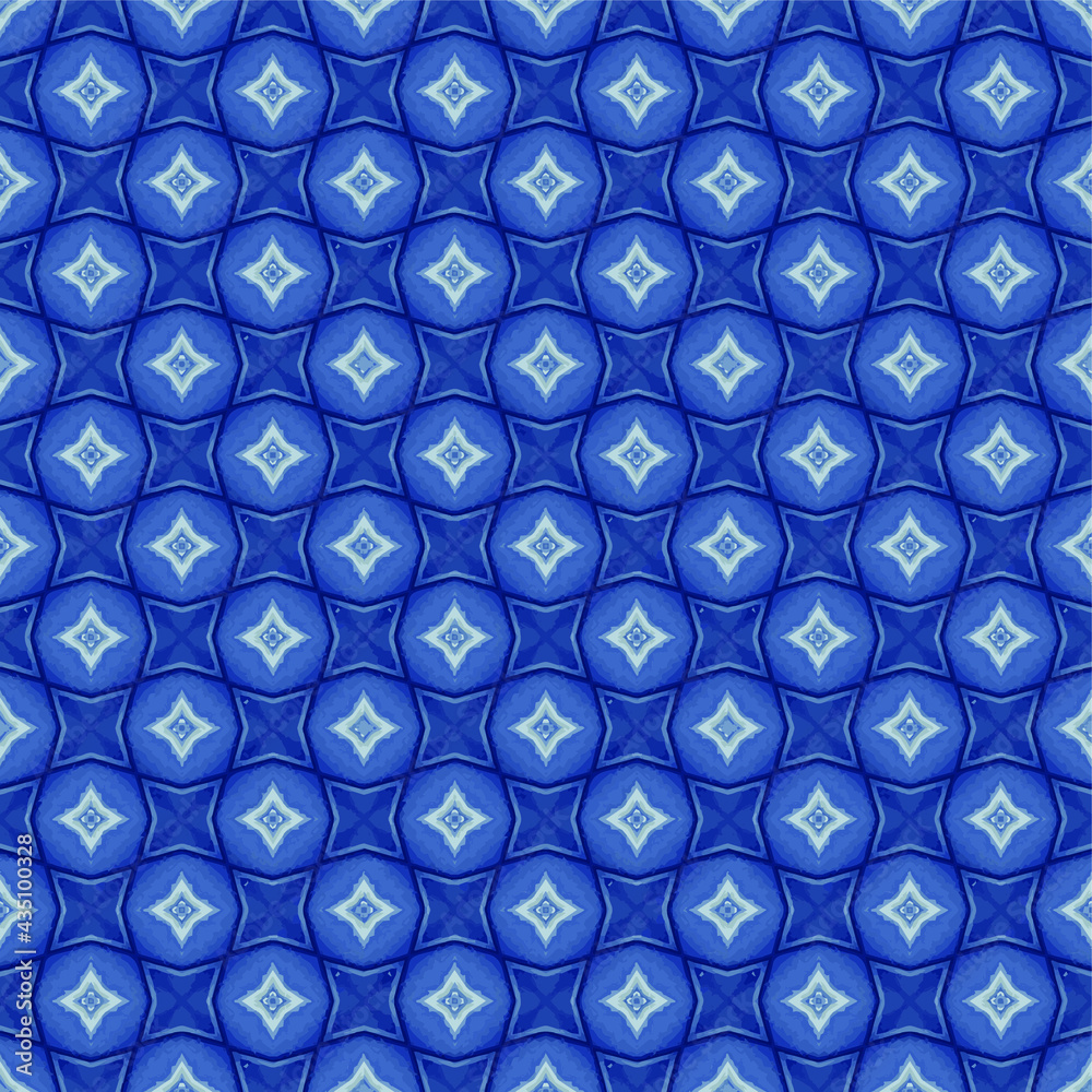 Fototapeta premium Color pattern texture. Colorful ornamental graphic design. Mosaic ornaments. Pattern template. Vector illustration.