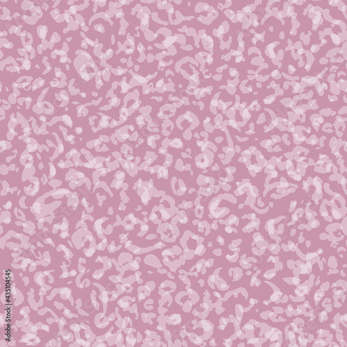 Abstract modern leopard seamless pattern. Animals trendy background. Pink and white decorative vector stock illustration for print, card, postcard, fabric, textile. Modern ornament of stylized skin