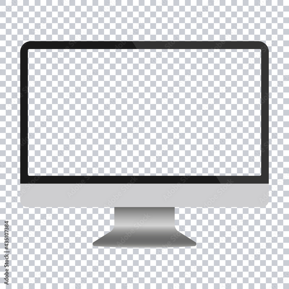 Vector laptop isolated on white background with transparent shadow. Transparent background Vector laptop isolated on white background with transparent shadow. Transparent background