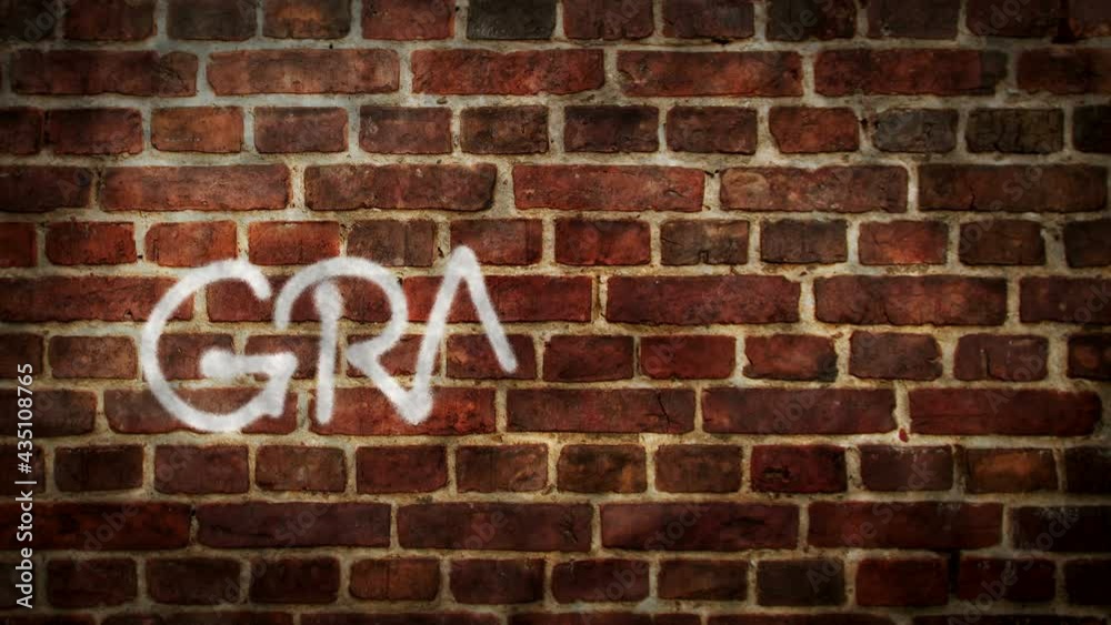 Graffiti spray painted on the brick wall. Art concept. Airbrush hand paint. City abstract artwork.
Graffiti spray painted on the brick wall. Art concept. Airbrush hand paint. City abstract artwork.