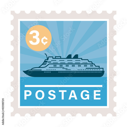 cruice postage stamp