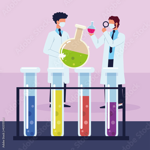 laboratory professional scientists