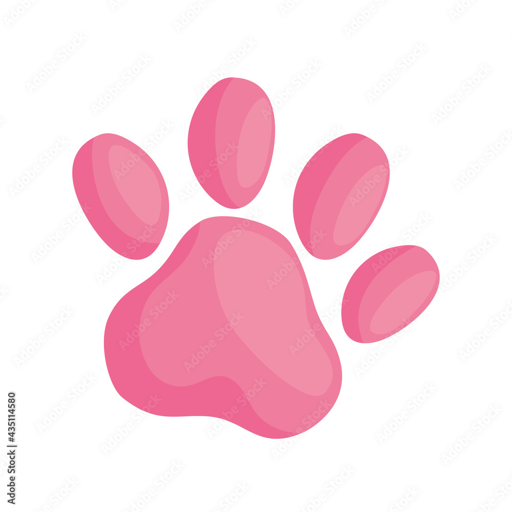 Cute pink dog print