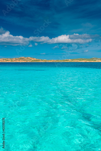 Amazing crystal clear waters of Maddalena Archipelago, Sardinia Italy © Stefano Zaccaria
