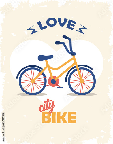 love bike poster