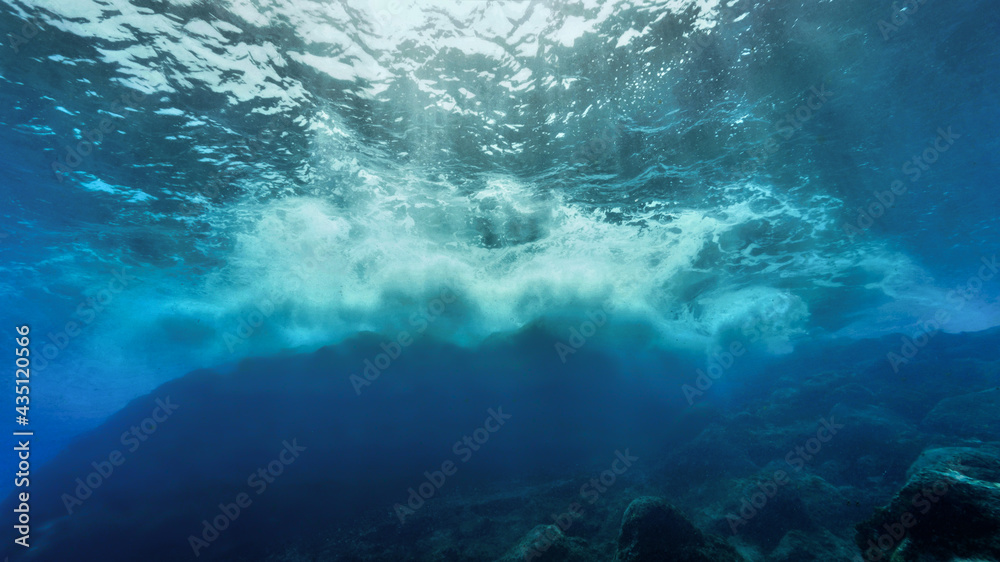 The light of God underwater