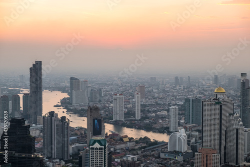  Bangkok skyline and skyscraper 