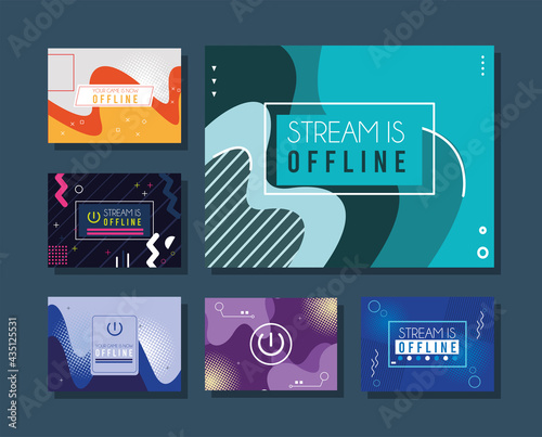 six currently offline templates