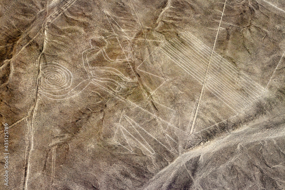 Foto Stock Peru Palpa Province The Nazca Lines UNESCO World Heritage 