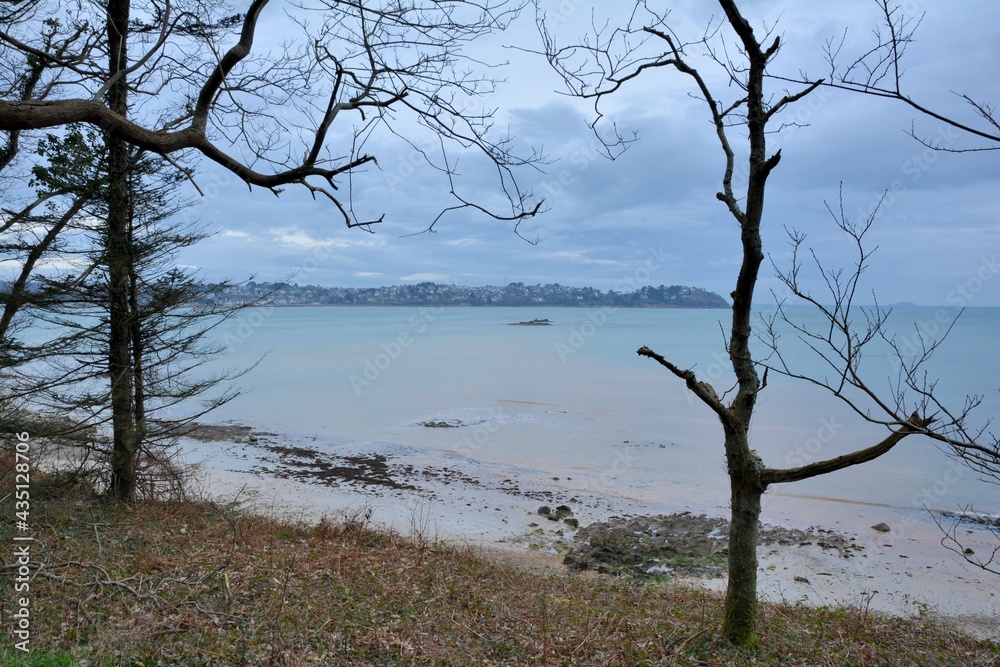 Beautiful seascape in Brittany, France Beautiful seascape in Brittany, France